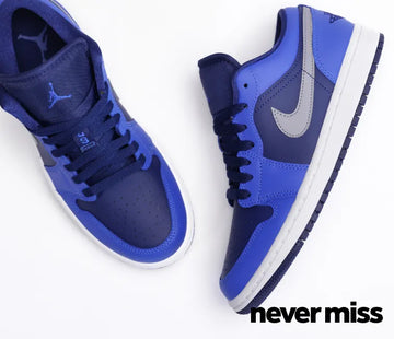 Women's Nike Air Jordan 1 Low 'Game Royal Blue Void'